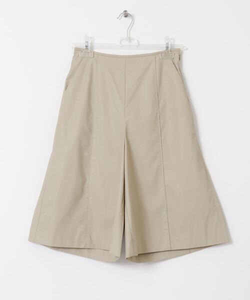 LAATO（ラート）の「eco leather short pants（その他パンツ・レディース・ブラウン/グレー・FREE）」の4枚目の写真