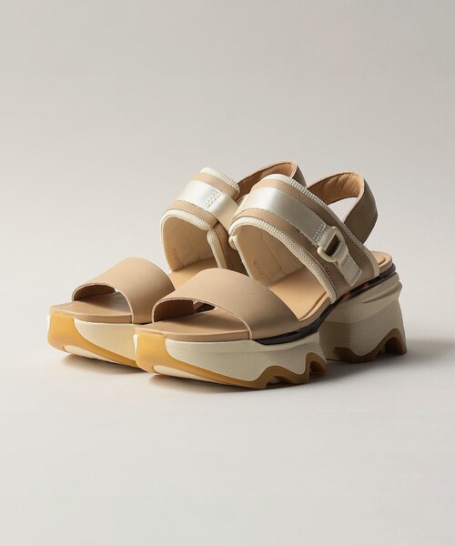 SOREL（ソレル）の「＜SOREL＞KINETIC IMPACT SLING（サンダル・レディース・ベージュ/ブラック・22.5cm/23cm/24cm/25cm）」の3枚目の写真