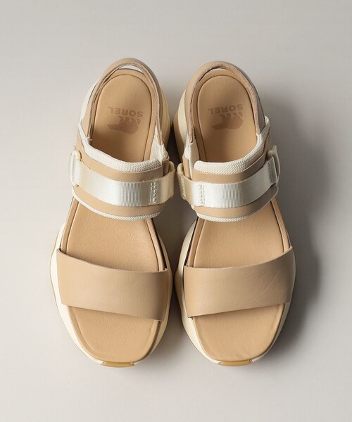 SOREL（ソレル）の「＜SOREL＞KINETIC IMPACT SLING（サンダル・レディース・ベージュ/ブラック・22.5cm/23cm/24cm/25cm）」の4枚目の写真