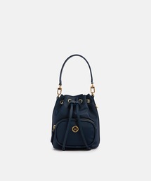 METROCITY | 【メトロシティ】バケットバッグ スモール シンプル カジュアル 巾着 2way ポイント(ハンドバッグ)