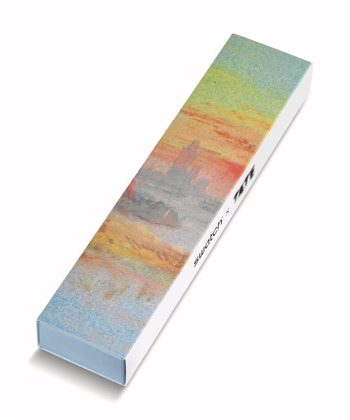 SWATCH（スウォッチ）の「TURNER'S SCARLET SUNSET????????（アナログ腕時計・レディース・ピンク・FREE）」の5枚目の写真