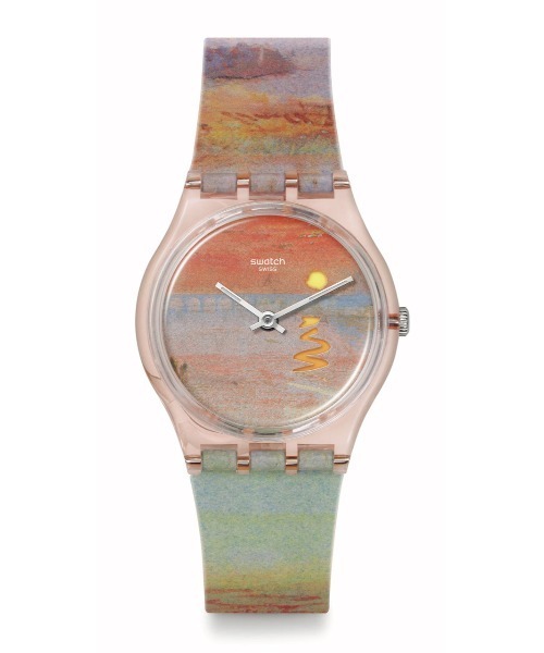 SWATCH（スウォッチ）の「TURNER'S SCARLET SUNSET????????（アナログ腕時計・レディース・ピンク・FREE）」の11枚目の写真
