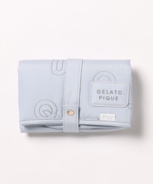 gelato pique(ジェラートピケ)の「アルファベットキルティング おむつシート(おむつ用品/おむつポーチ・キッズ・ブルー/ピンク・FREE)」の13枚目の写真