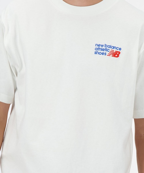 NEW BALANCE(ニューバランス)の「Athletics Premium Logo リラックス ショートスリーブTシャツ(Tシャツ/カットソー・メンズ・ブルー/ブラック/オフホワイト・XX-LARGE/X-LARGE/LARGE/MEDIUM/SMALL)」の13枚目の写真