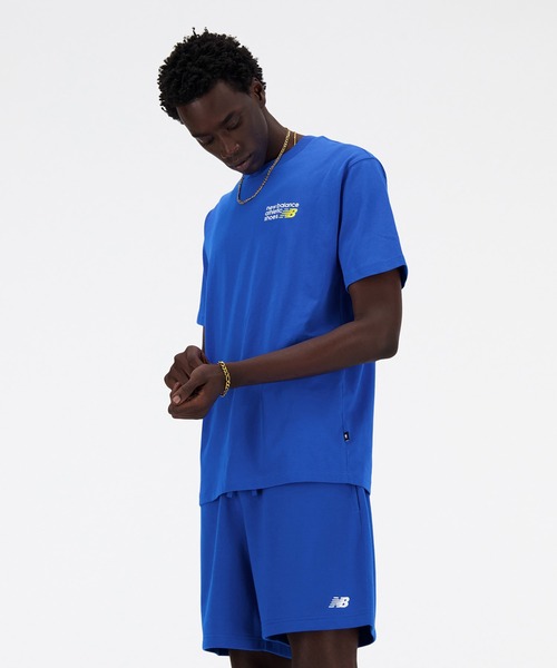 NEW BALANCE(ニューバランス)の「Athletics Premium Logo リラックス ショートスリーブTシャツ(Tシャツ/カットソー・メンズ・ブルー/ブラック/オフホワイト・XX-LARGE/X-LARGE/LARGE/MEDIUM/SMALL)」の17枚目の写真