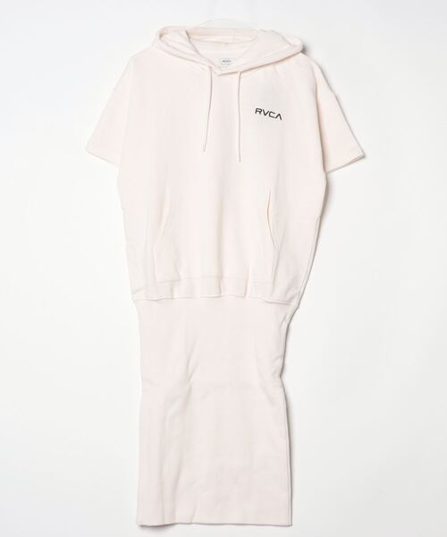 RVCA(ルーカ)の「RVCA/ルーカ ワンピース PC BE043-500(ワンピース・レディース・ブラック/ホワイト/ピンクベージュ・S/M)」の5枚目の写真