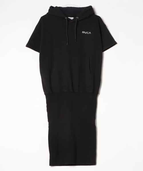 RVCA(ルーカ)の「RVCA/ルーカ ワンピース PC BE043-500(ワンピース・レディース・ブラック/ホワイト/ピンクベージュ・S/M)」の6枚目の写真