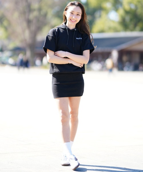 RVCA(ルーカ)の「RVCA/ルーカ ワンピース PC BE043-500(ワンピース・レディース・ブラック/ホワイト/ピンクベージュ・S/M)」の13枚目の写真