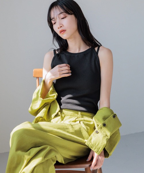 LOWRYS FARM(ローリーズファーム)の「ノルマンディショートシャツSS 986519(シャツ/ブラウス・レディース・イエロー/アイボリー/チャコールグレー/ブルー/ブラウン・FREE)」の21枚目の写真