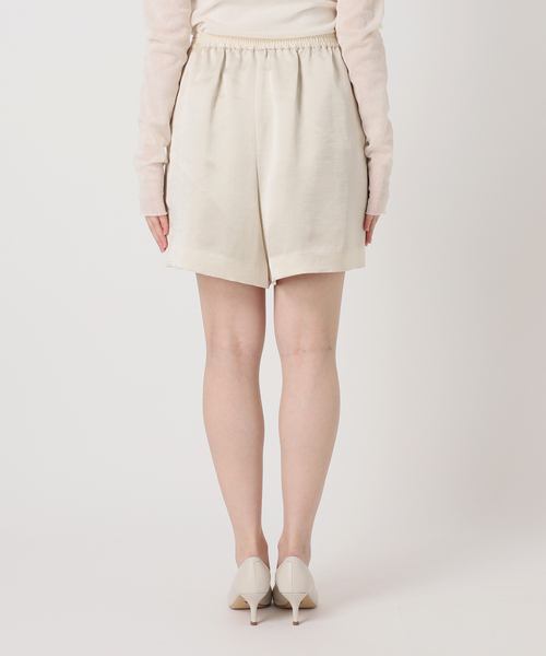 【plage】完売新品未使用／SOFT WOOL ショートパンツ／36 セール】slub satin ショートパンツ（その他パンツ）｜Plage