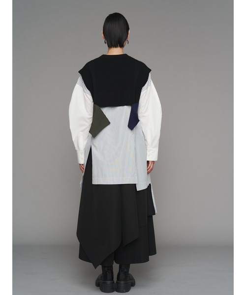 ASYMME LAYERED PT / アシメレイヤードパンツ（その他パンツ）｜UN3D