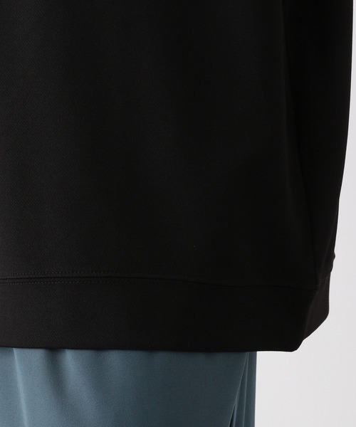 RAGEBLUE（レイジブルー）の「ワンポイント刺繍/ハーフジップオーバーサイズTシャツ（Tシャツ/カットソー・メンズ・ライトブルー/ブラック/ブルー系その他/ホワイト・LARGE/MEDIUM）」の15枚目の写真