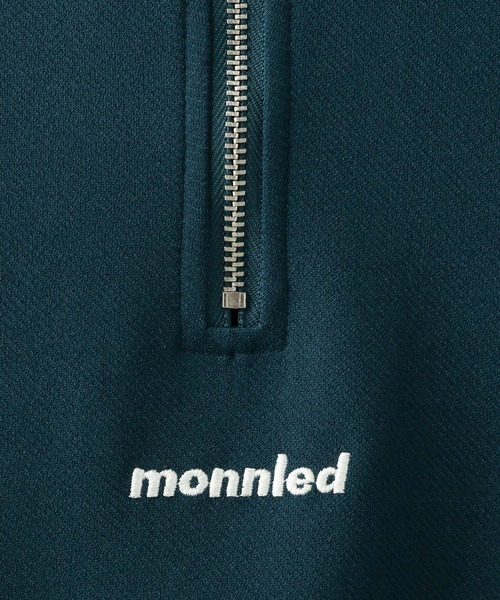 RAGEBLUE（レイジブルー）の「ワンポイント刺繍/ハーフジップオーバーサイズTシャツ（Tシャツ/カットソー・メンズ・ライトブルー/ブラック/ブルー系その他/ホワイト・LARGE/MEDIUM）」の9枚目の写真