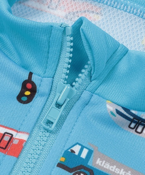 【SWIM】乗り物長袖ラッシュガード