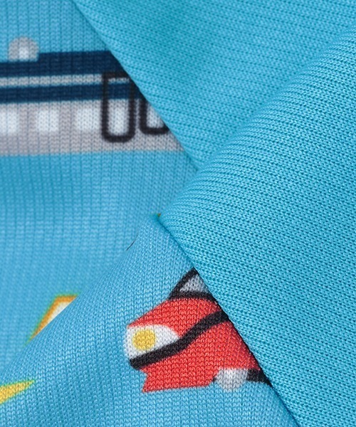 【SWIM】乗り物長袖ラッシュガード