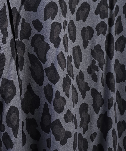 HOUSTON（ヒューストン）の「HOUSTON アロハシャツ（レオパード）（シャツ/ブラウス・メンズ・ミント/カーキ/グレー/パープル・LARGE/X-LARGE/MEDIUM）」の6枚目の写真