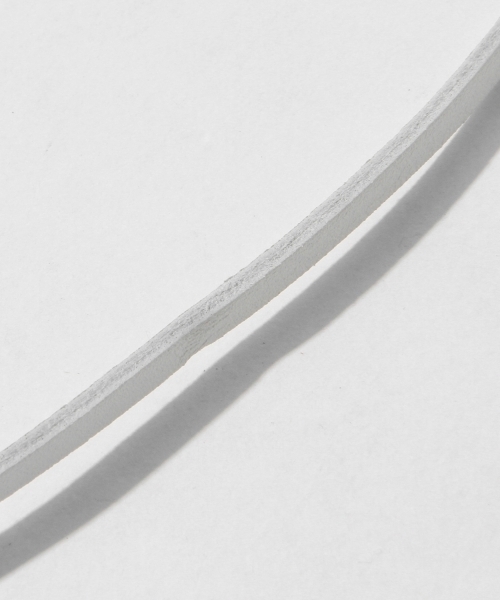 Ray BEAMS(レイビームス)の「crescioni / Flor Neck Lace(ネックレス・レディース・ホワイト/ブラック・ONE SIZE)」の5枚目の写真