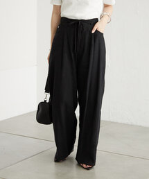 mystic | 【3色展開】ウエストリボンパンツ(その他パンツ)
