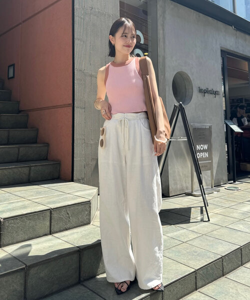 【限定セール！】 セール】【3色展開】ウエストリボンパンツ（その他パンツ パンツ
