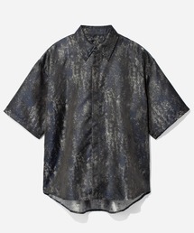 HARE | アブストラクトラメジャガードシャツ(HARE)(シャツ/ブラウス)