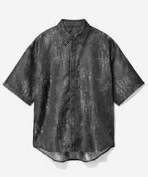 HARE | アブストラクトラメジャガードシャツ(HARE)(シャツ/ブラウス)