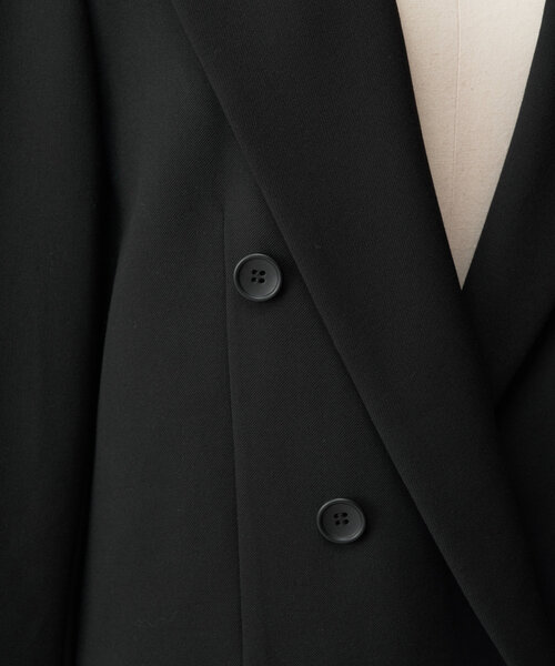 BEARDSLEY（ビアズリー）の「ビッグダブルジャケット（ベスト・レディース・ブラック/ブラウン・FREE）」の18枚目の写真