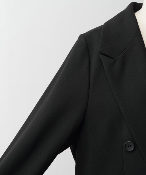 BEARDSLEY（ビアズリー）の「ビッグダブルジャケット（ベスト・レディース・ブラック/ブラウン・FREE）」の14枚目の写真