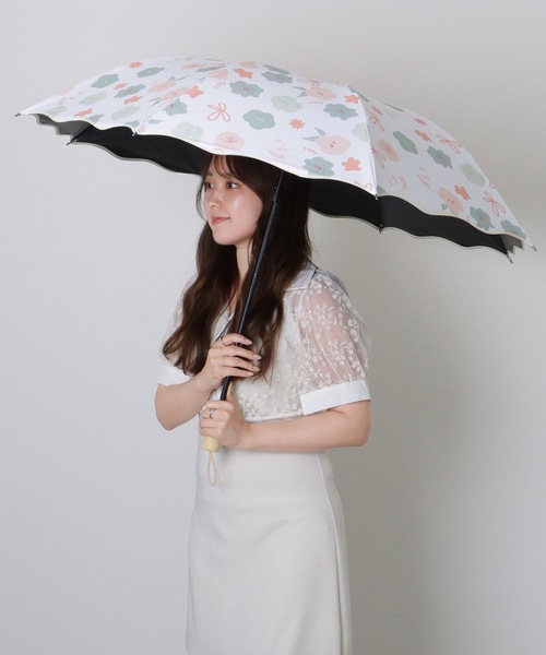 楽天市場】折りたたみ 傘 ウッドハンドルの通販 グレーのウッド