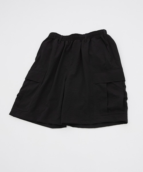 SIDEWAY STANCE（サイドウェイスタンス）の「【SIDEWAY STANCE】ポリワッシャー ワイド ショーツ カーゴパンツ（カーゴパンツ・メンズ・ブラック/カーキ/ネイビー・MEDIUM/LARGE/X-LARGE/SMALL）」の15枚目の写真