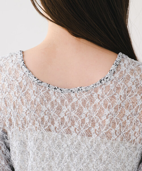フラワープリントTEE FREAK'S STORE｜Lovepop studio フラワー刺繍プリントTee