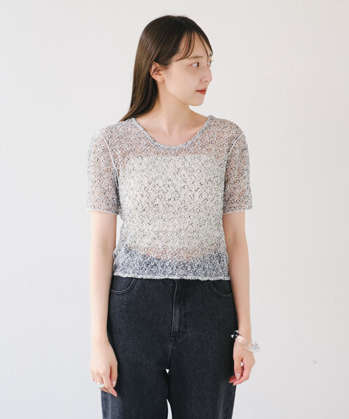 フラワープリントTEE Vin｜フラワープリントTEE | Rakuten Fashion(楽天ファッション