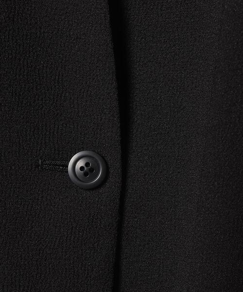 Leilian(レリアン)の「【セットアップ対応商品】ノーカラージャケット【プラス企画】(ノーカラージャケット・レディース・ブラック・13/17)」の6枚目の写真