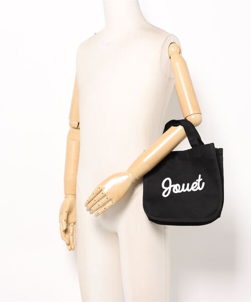 Jouet(ジョエット)の「【JOUET / ジョエット】 バリエーション ロゴ ランチトート(トートバッグ・レディース・ネイビー/ブラック/アイボリー/ライトピンク/オレンジ/ミント・FREE)」の8枚目の写真