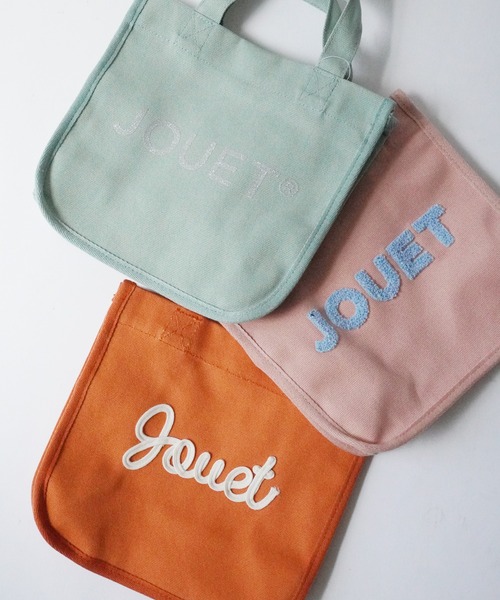 Jouet(ジョエット)の「【JOUET / ジョエット】 バリエーション ロゴ ランチトート(トートバッグ・レディース・ネイビー/ブラック/アイボリー/ライトピンク/オレンジ/ミント・FREE)」の16枚目の写真