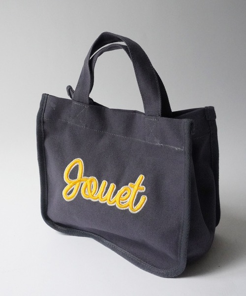 Jouet(ジョエット)の「【JOUET / ジョエット】 バリエーション ロゴ ランチトート(トートバッグ・レディース・ネイビー/ブラック/アイボリー/ライトピンク/オレンジ/ミント・FREE)」の14枚目の写真