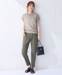 【大好評につき新色登場!/ストレッチ】大人の7daysデイリーパンツ