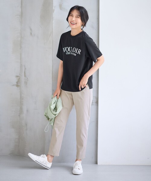 ANY(エニィ)の「【大好評につき新色登場!/ストレッチ】大人の7daysデイリーパンツ(その他パンツ・レディース・カーキ系/ブラック系/ライトグレー系/ブラック系1/ネイビー系1・2/1/3)」の9枚目の写真