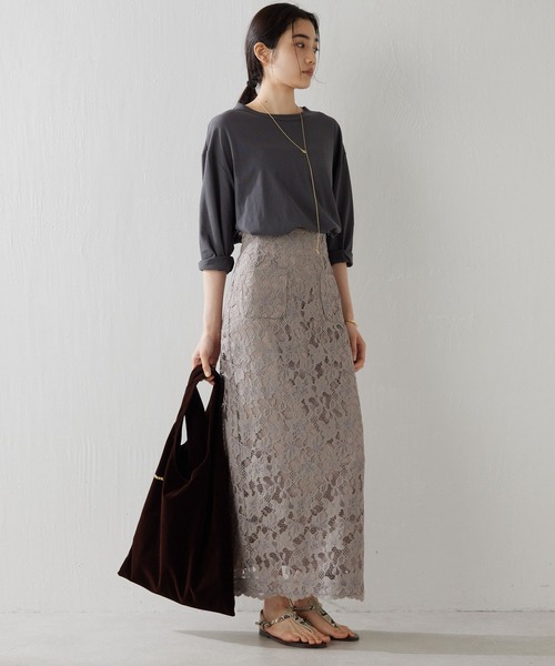 【極美品】Whim Gazette ウィム ガゼット レーススカート Whim Gazette（ウィムガゼット）の「レーススカート（スカート）」 - WEAR
