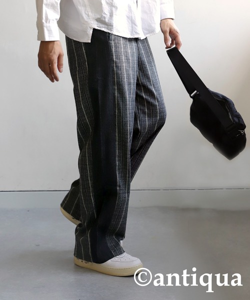 antiqua(アンティカ)の「切替デザインパンツ(その他パンツ・レディース・インディゴブルー/ブラック・R/P)」の22枚目の写真