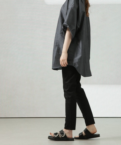 Apo(s)ture（アポスチャー）の「NANCY-001/チノスキニーパンツ（チノパンツ・レディース・ブラック/ベージュ/ネイビー/ホワイト・XS/S/M/L/XL）」の9枚目の写真