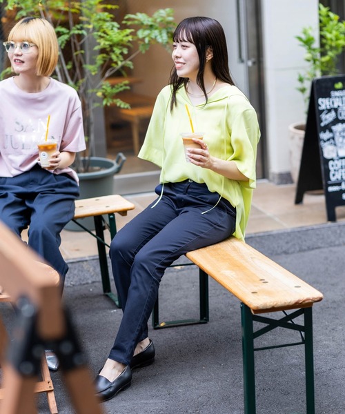 Apo(s)ture（アポスチャー）の「NANCY-001/チノスキニーパンツ（チノパンツ・レディース・ブラック/ベージュ/ネイビー/ホワイト・XS/S/M/L/XL）」の18枚目の写真