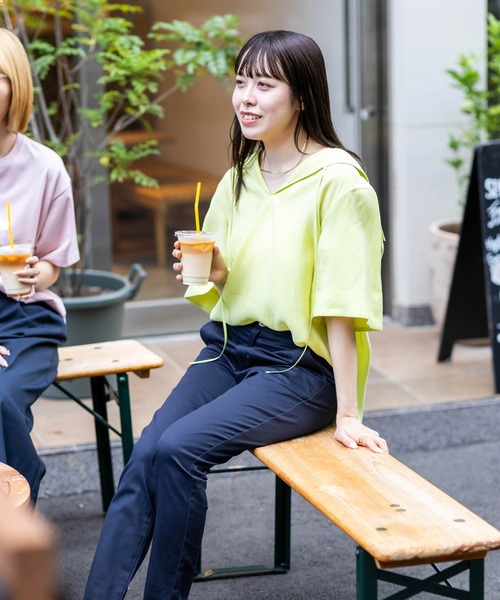 Apo(s)ture（アポスチャー）の「NANCY-001/チノスキニーパンツ（チノパンツ・レディース・ブラック/ベージュ/ネイビー/ホワイト・XS/S/M/L/XL）」の20枚目の写真