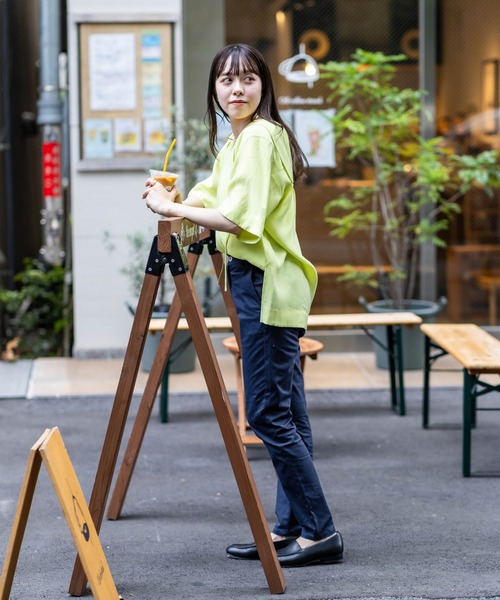 Apo(s)ture（アポスチャー）の「NANCY-001/チノスキニーパンツ（チノパンツ・レディース・ブラック/ベージュ/ネイビー/ホワイト・XS/S/M/L/XL）」の22枚目の写真