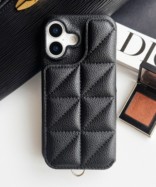 Triangle Puffy Case iPhone17 17Pro iPhone17e 背面収納 iPhoneケース