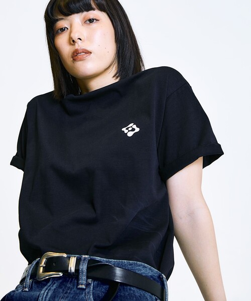 City Ambient Products(シティアンビエントプロダクツ)の「City Ambient Products: スタンダード ロゴ プリント Tシャツ(Tシャツ/カットソー・メンズ・ブラック/ホワイト系/ダークグレー/ホワイト/ブルー/レッド・X-LARGE/LARGE/MEDIUM/SMALL)」の4枚目の写真