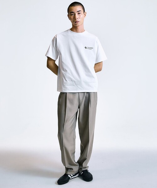 City Ambient Products(シティアンビエントプロダクツ)の「City Ambient Products: スタンダード ロゴ プリント Tシャツ(Tシャツ/カットソー・メンズ・ブラック/ホワイト系/ダークグレー/ホワイト/ブルー/レッド・X-LARGE/LARGE/MEDIUM/SMALL)」の9枚目の写真
