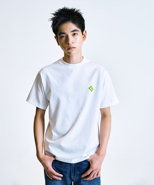 City Ambient Products(シティアンビエントプロダクツ)の「City Ambient Products: スタンダード ロゴ プリント Tシャツ(Tシャツ/カットソー・メンズ・ブラック/ホワイト系/ダークグレー/ホワイト/ブルー/レッド・X-LARGE/LARGE/MEDIUM/SMALL)」の11枚目の写真