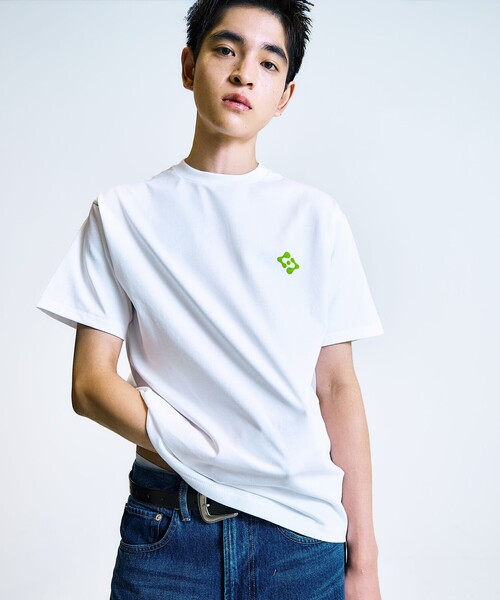 City Ambient Products(シティアンビエントプロダクツ)の「City Ambient Products: スタンダード ロゴ プリント Tシャツ(Tシャツ/カットソー・メンズ・ブラック/ホワイト系/ダークグレー/ホワイト/ブルー/レッド・X-LARGE/LARGE/MEDIUM/SMALL)」の12枚目の写真