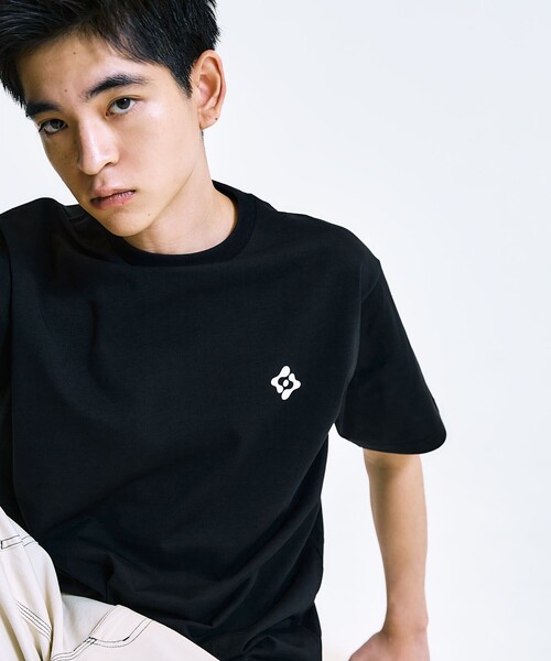 City Ambient Products(シティアンビエントプロダクツ)の「City Ambient Products: スタンダード ロゴ プリント Tシャツ(Tシャツ/カットソー・メンズ・ブラック/ホワイト系/ダークグレー/ホワイト/ブルー/レッド・X-LARGE/LARGE/MEDIUM/SMALL)」の15枚目の写真