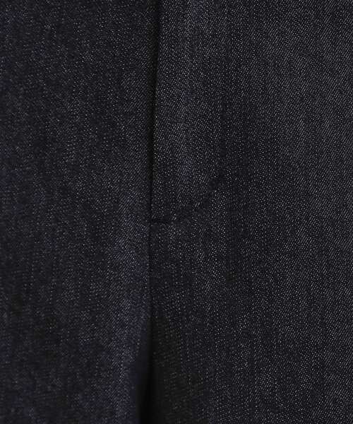 THE SHOP TK （ザ ショップ ティーケー ）の「【美脚/オ―ルシーズン】デニムマリンパンツ/洗濯機OK（デニムパンツ・レディース・ネイビー/ブラック/ブルー・11/12/13）」の18枚目の写真